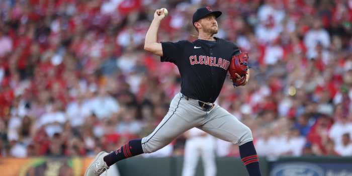 Guardians tanner bibee labors in ninth loss