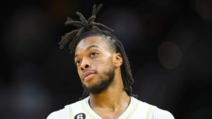 Darius garlands toe injury reportedly causing significant concern cavaliers