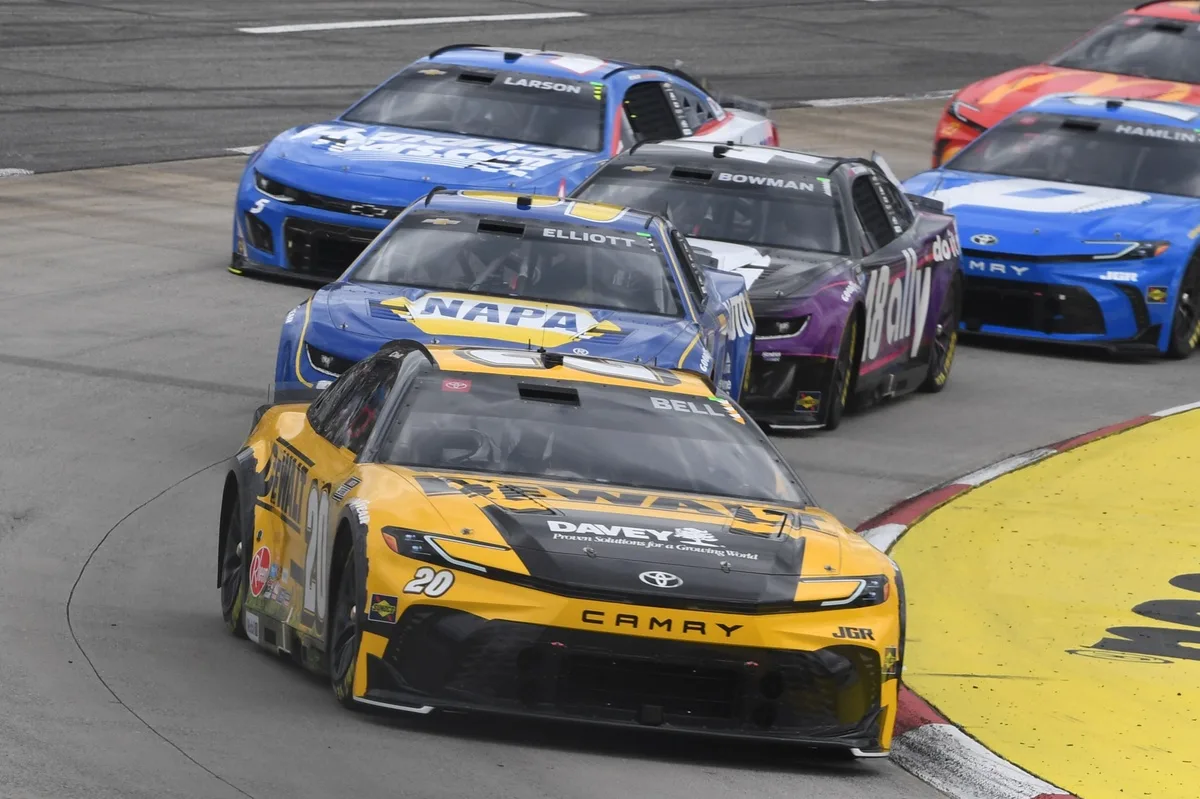 It’s deja vu for Bell and another NASCAR final four dogfight