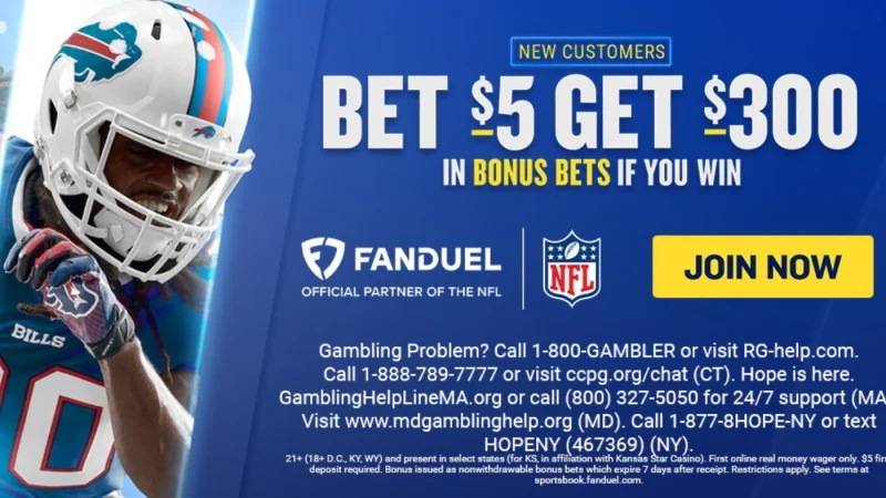 Major Sports Showdowns Highlight Monday’s Betting Landscape, FanDuel Offers Promotional Entry.