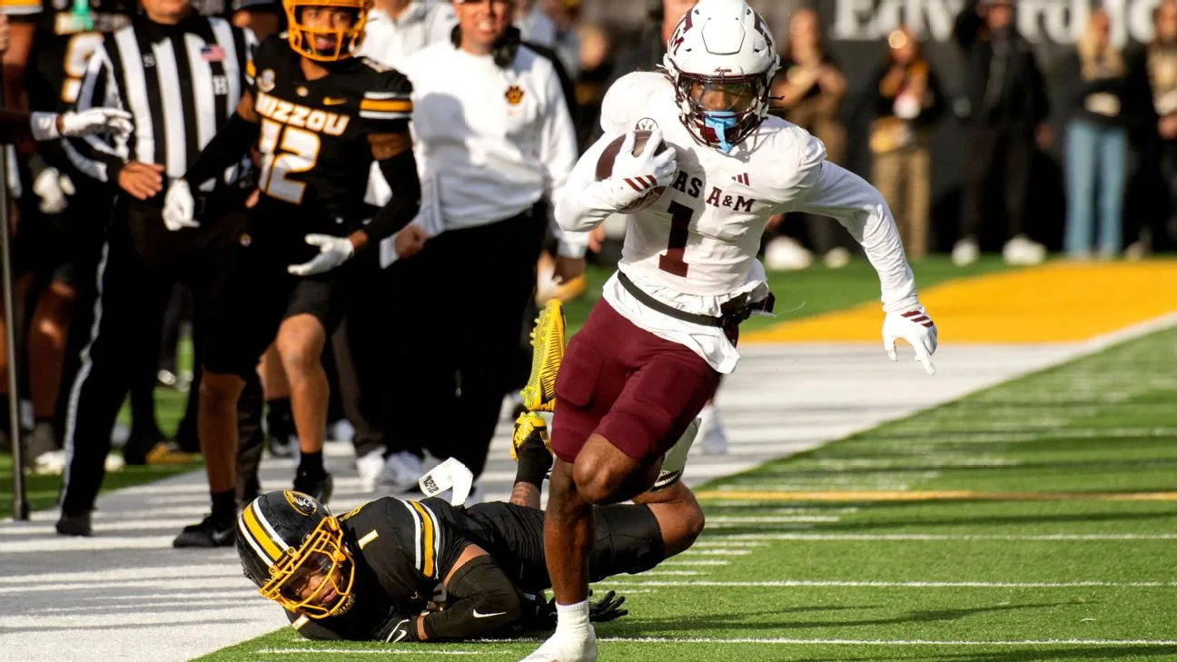 CFP Committee Prepares for Second Ranking Reveal, Undefeated Indiana and Texas A&M Vie for No. 2 Spot