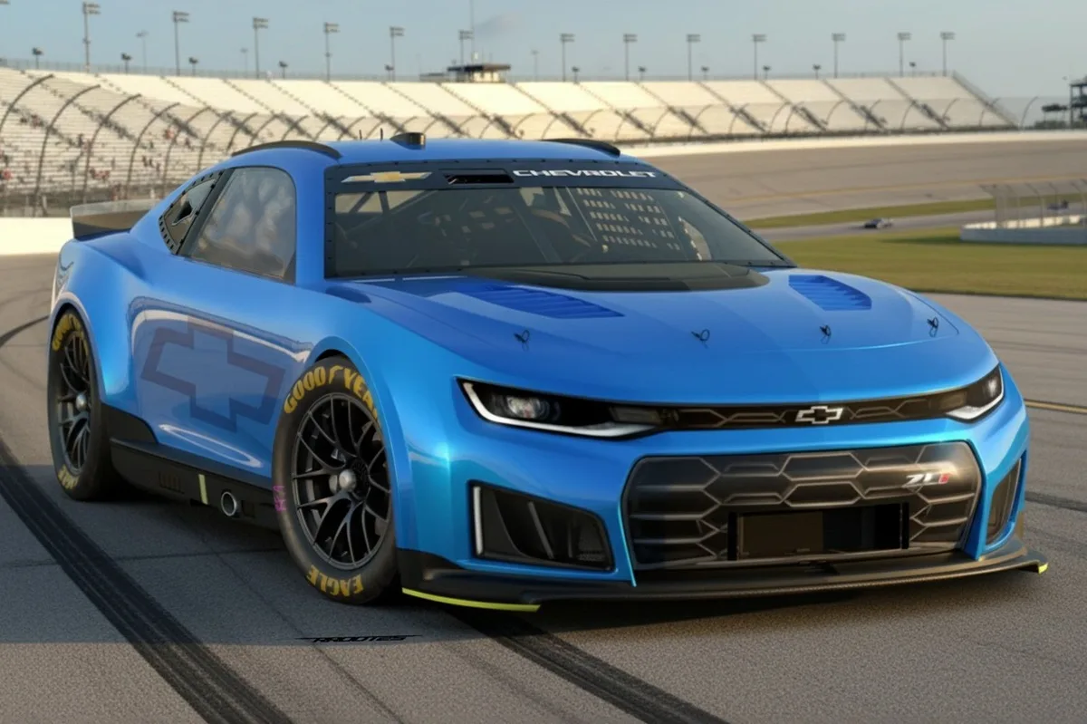 Chevrolet Unveils Aggressively Updated Camaro ZL1 Body for 2026 NASCAR Cup Season