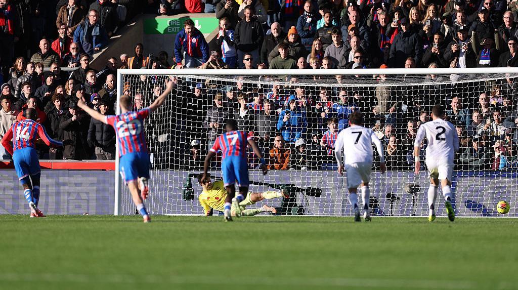 Crystal Palace Draw First Blood, Manchester United Trail at Selhurst Park