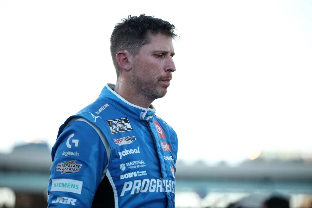 Denny Hamlin Commits to NASCAR Cup Series Through 2026, Reflects on Phoenix Heartbreak and Future Outlook
