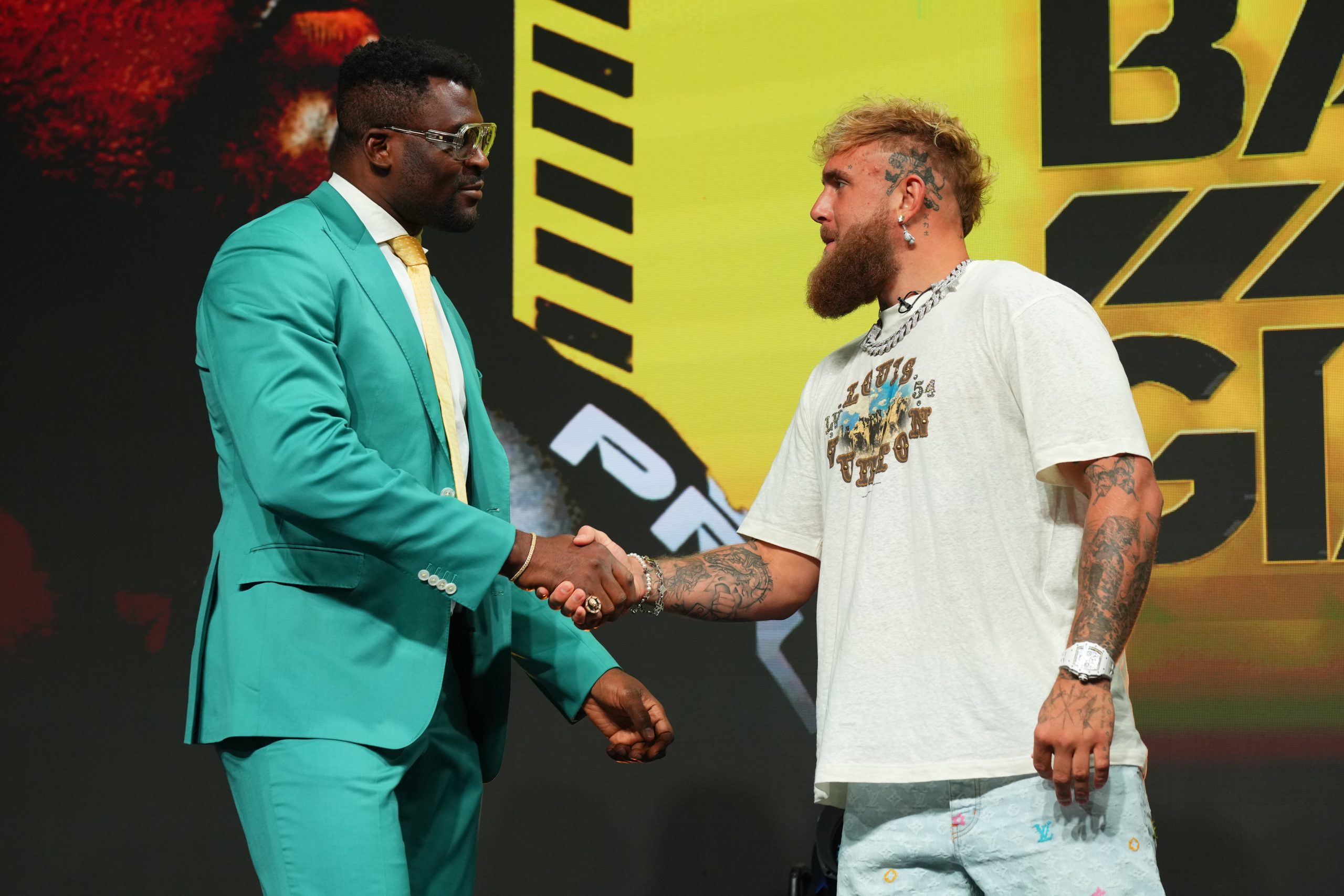 Digital Showdown: Francis Ngannou and Jake Paul Trade Blows Beyond the Ring Amidst Fight Speculation