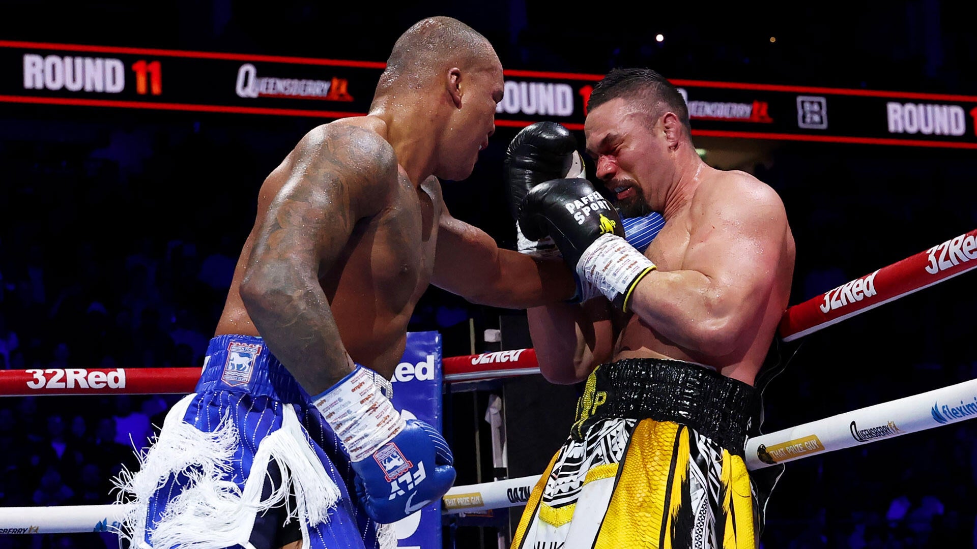 Fabio Wardley Secures Contentious Late Stoppage Against Joseph Parker, Claims WBO Interim Title