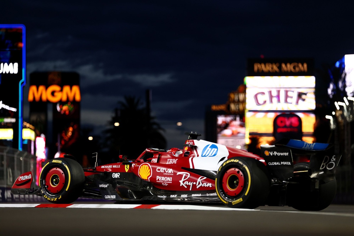 Ferrari Shows Promising Pace in Las Vegas Practice, Signalling Potential Turnaround in Challenging 2025 Season