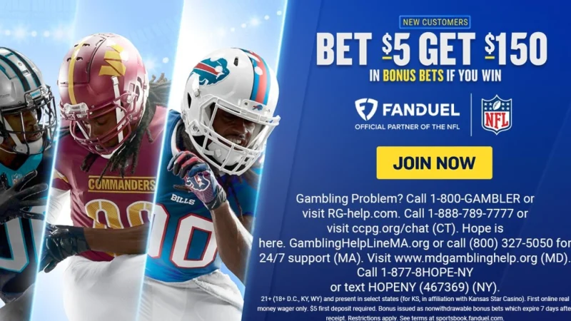 Key Matchups Across NBA, College Football, and Basketball Highlight Tuesday’s Sports Schedule; FanDuel Offers $150 Bonus Bets.