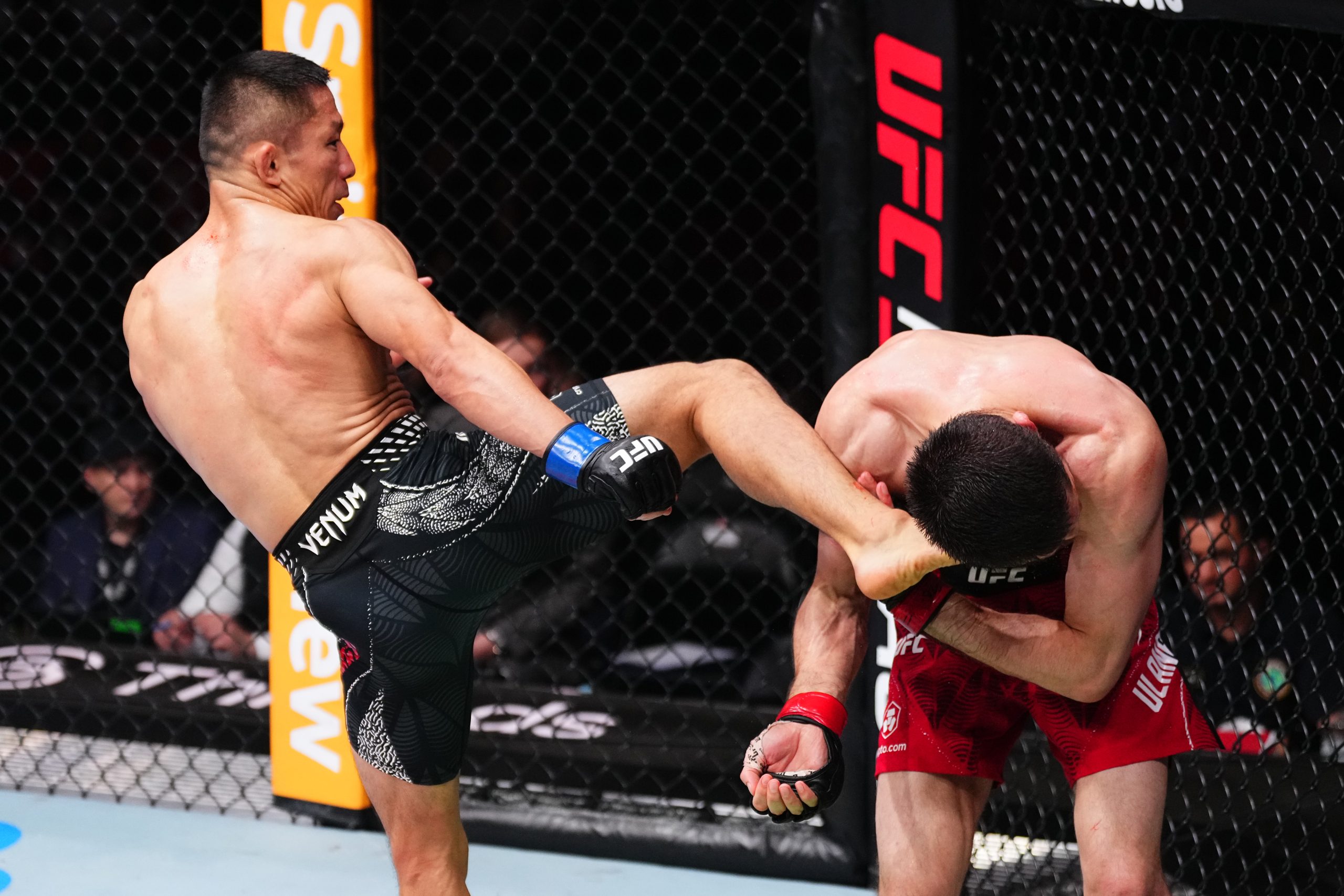 Kyoji Horiguchi Stuns Flyweight Division with Emphatic Return Victory Over Tagir Ulanbekov at UFC Fight Night Qatar.
