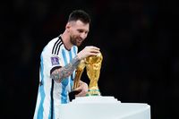 Lionel Messi likens World Cup victory to the profound joy of childbirth.