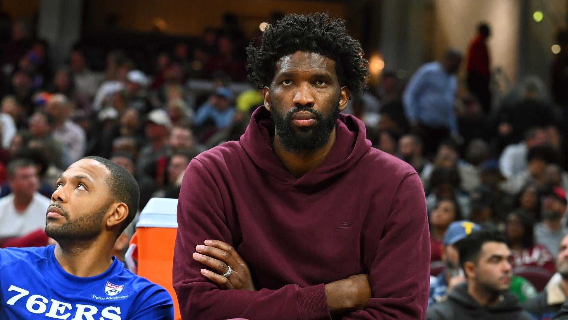 Right Knee Soreness Forces Joel Embiid Out of 76ers-Celtics Game