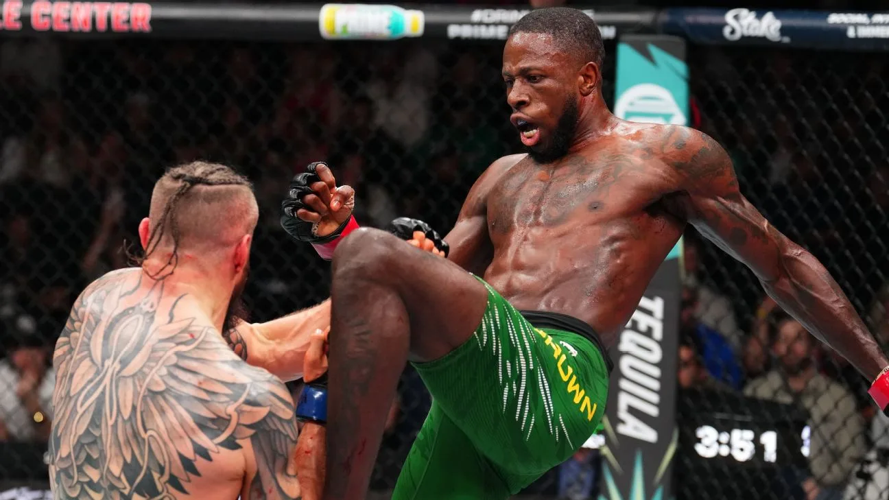 UFC Fight Night: Brown and Bonfim Headline Crucial Welterweight Showdown in Las Vegas