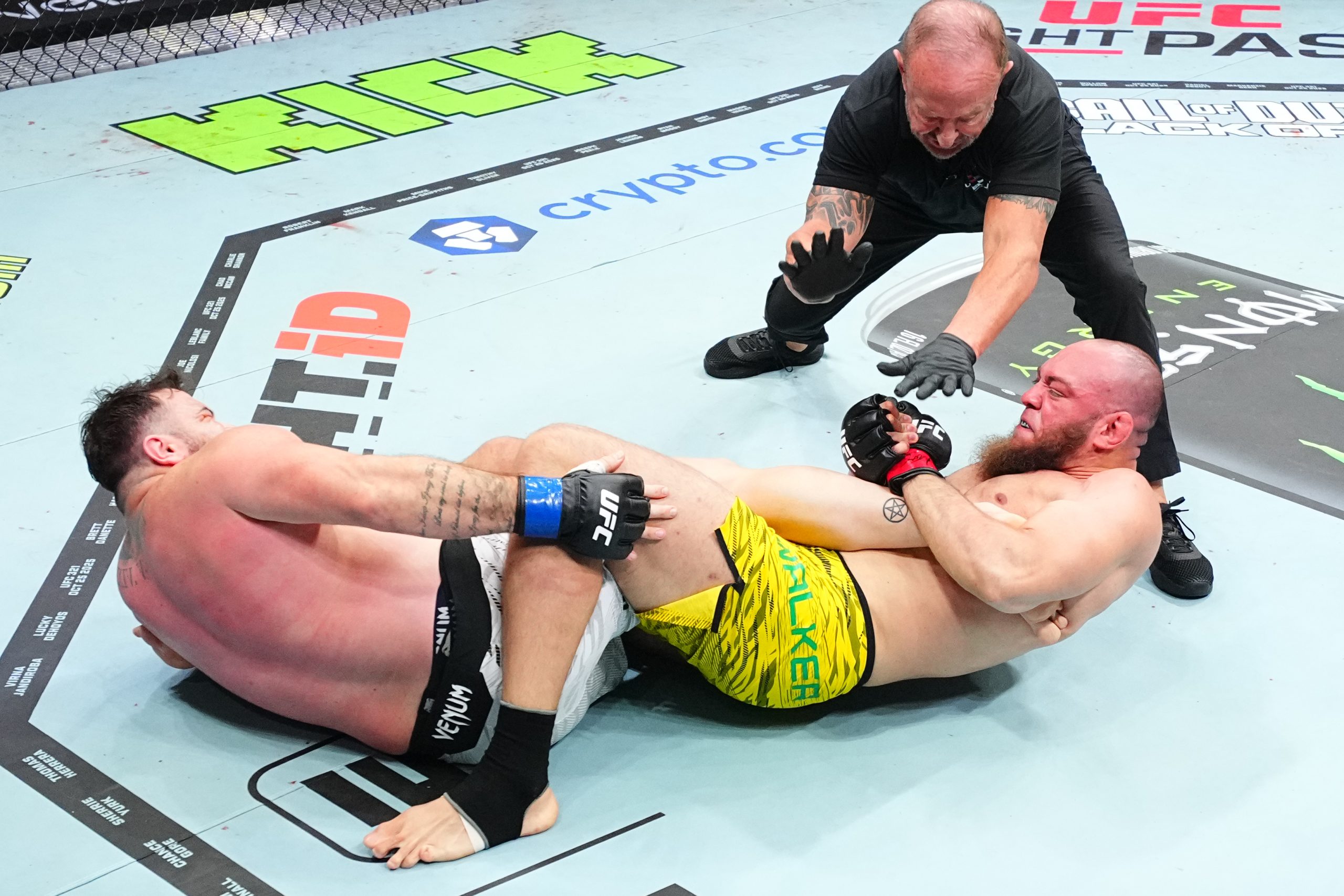Unbroken Resolve: Valter Walker Secures UFC 321 Victory After Fracturing Leg in Opening Seconds