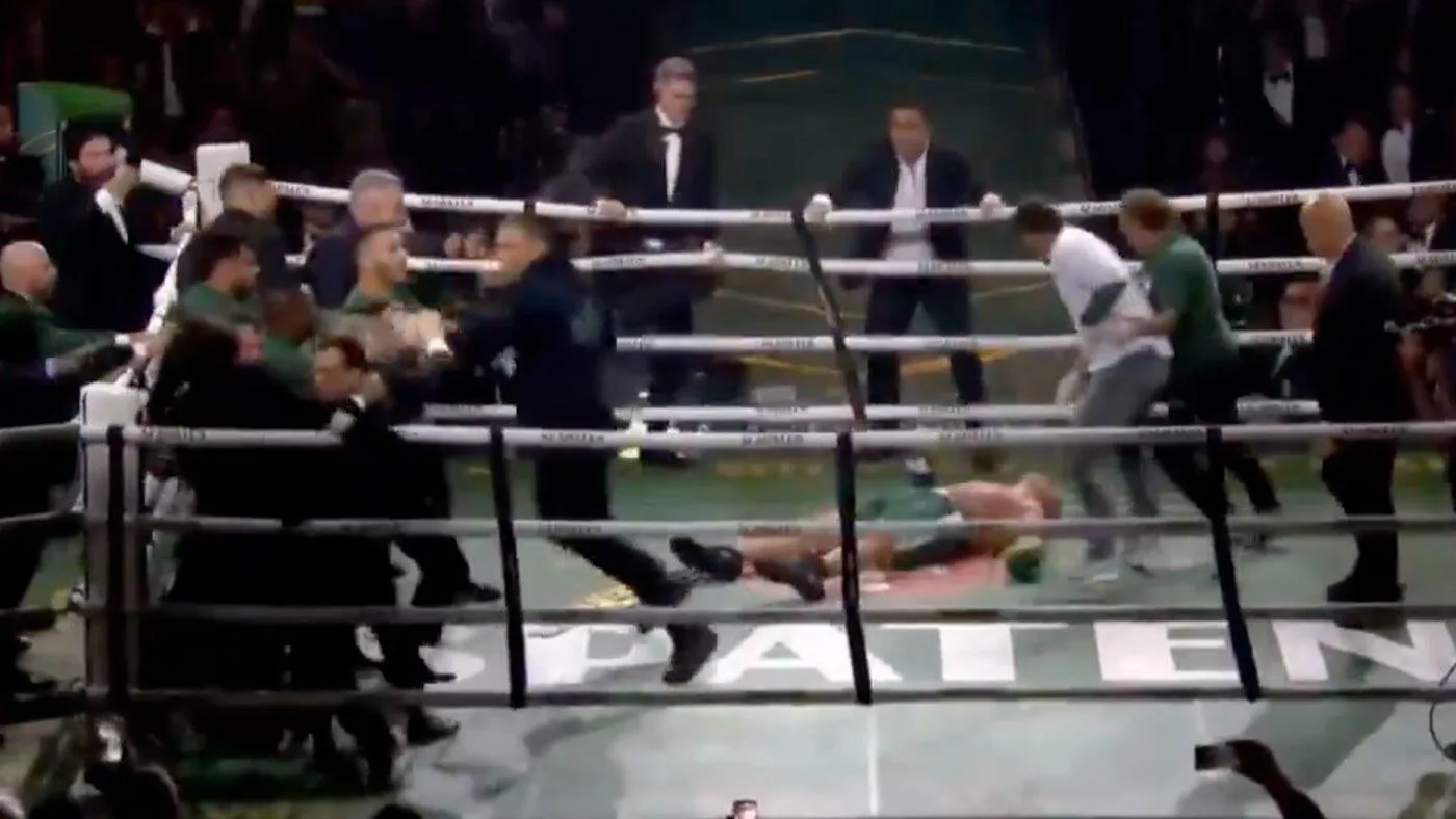 Wanderlei Silva Suffers Knockout in Post-Exhibition Melee Following Disqualification.