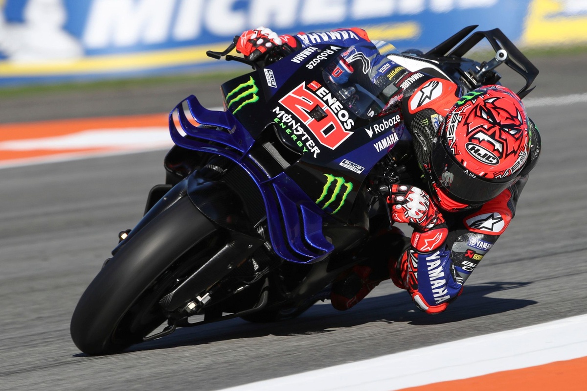 Yamaha’s V4 MotoGP Prototype Still Lacking Front-End Feel and Power, Quartararo Reports After Valencia Test