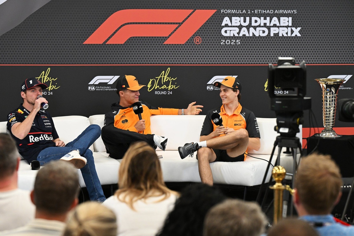 Abu Dhabi Set for Thrilling F1 Title Decider as Norris, Verstappen, and Piastri Downplay Pressure