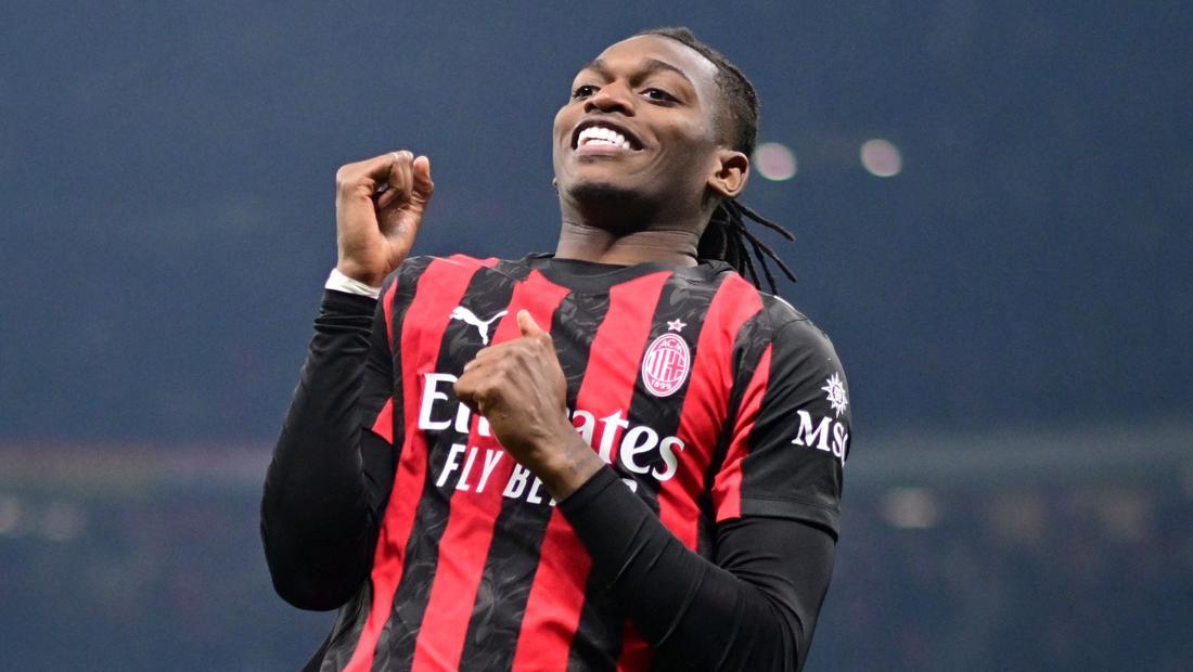 AC Milan’s Rafael Leao Voices Scudetto Aspirations Amidst Serie A Ascent.