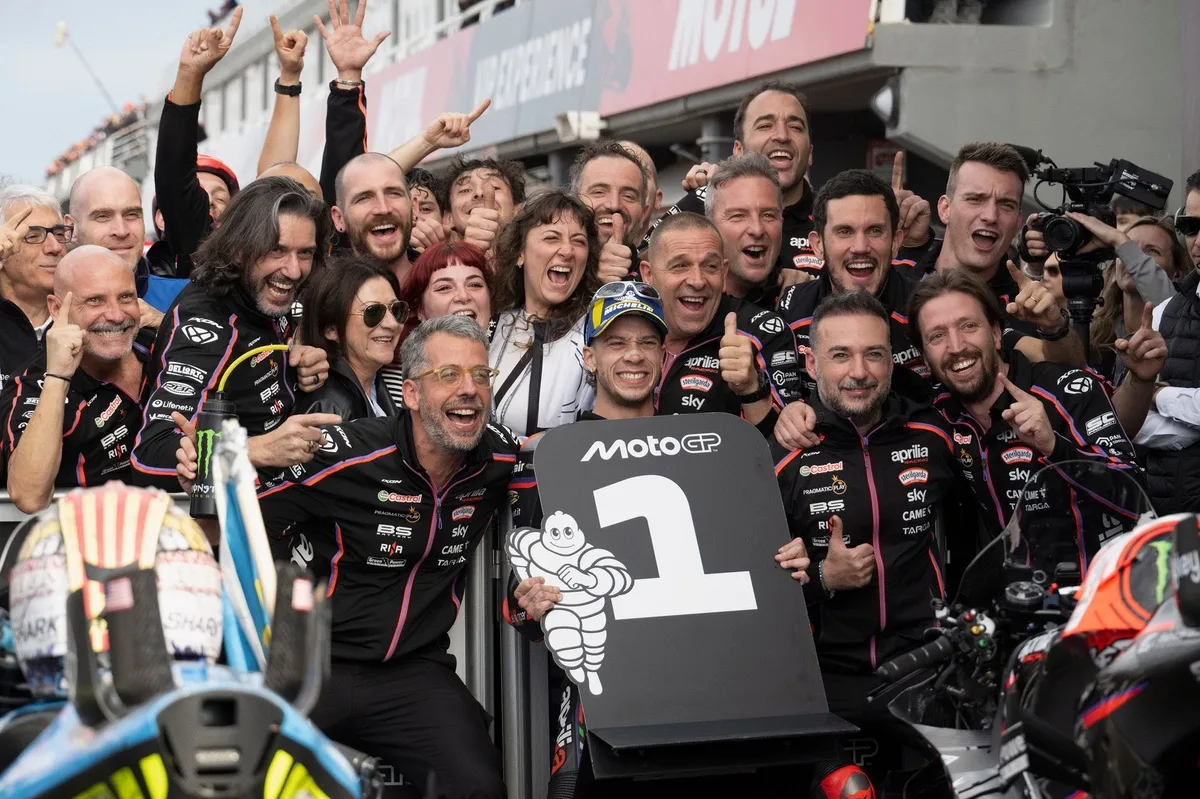 Aprilia Exceeds Expectations in Thrilling 2025 MotoGP Campaign, Aims to Close Gap on Ducati