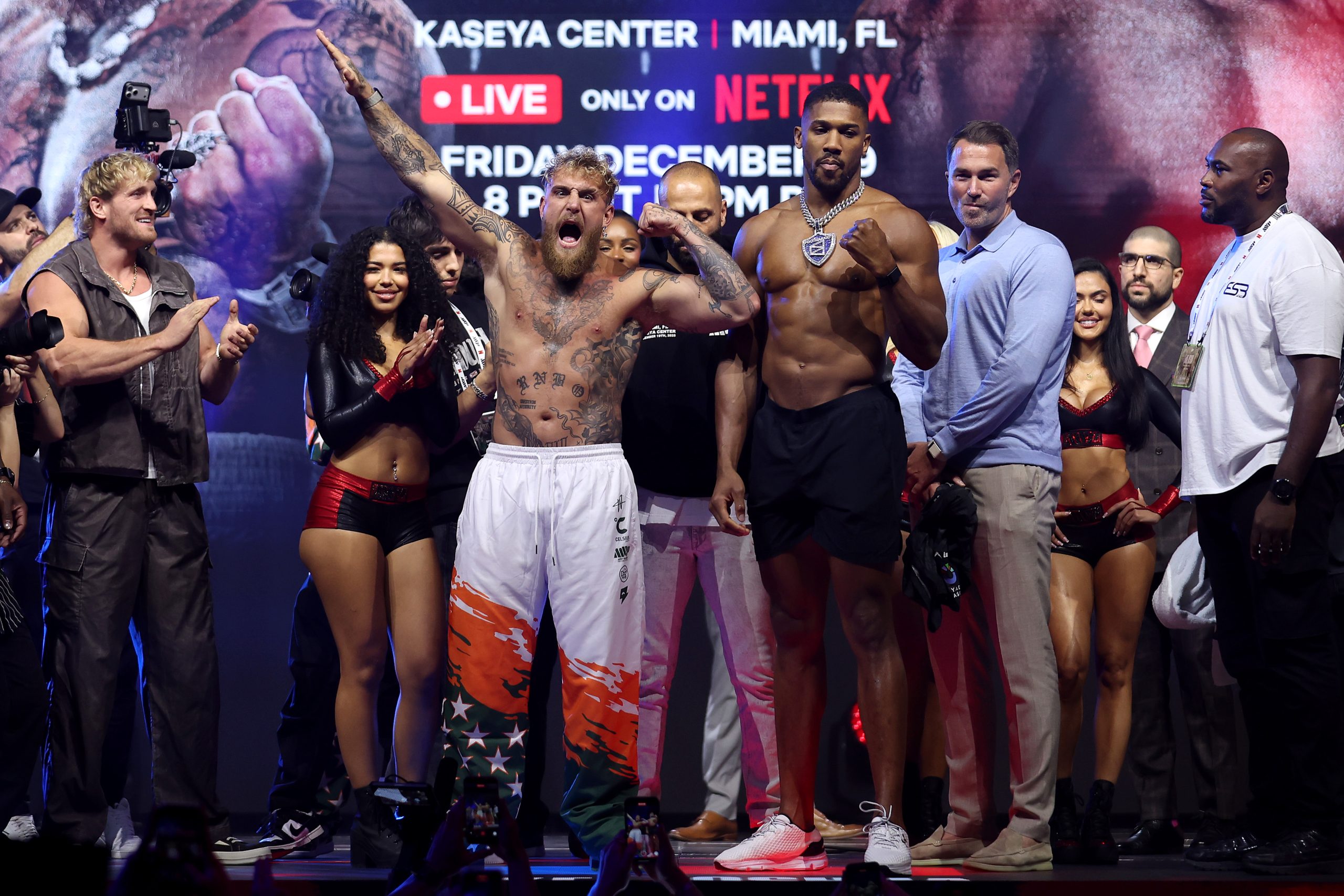 High-Stakes Boxing Showdown: Jake Paul Challenges Anthony Joshua in Miami Spectacle