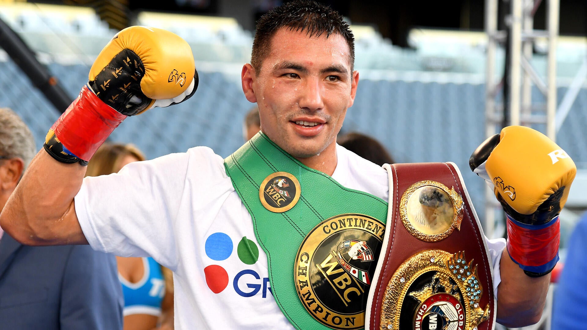 Janibek Alimkhanuly's unification fight with Erislandy Lara collapses after positive drug test.