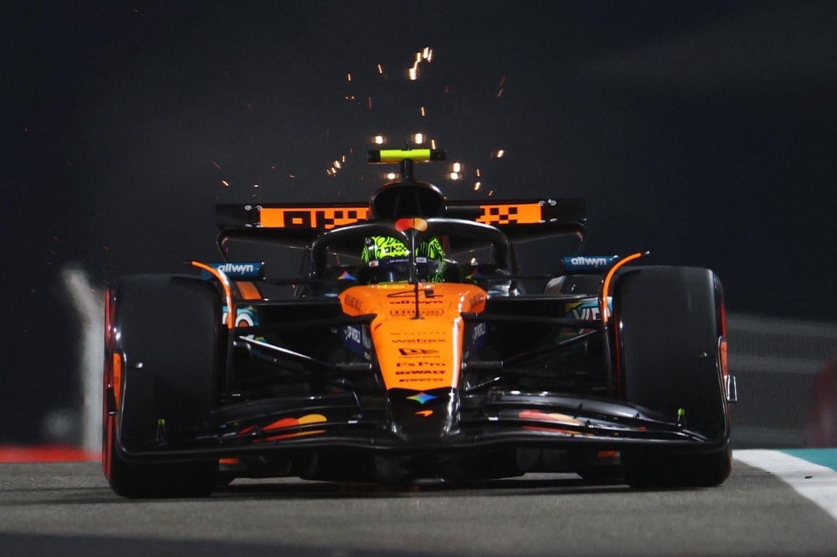 McLaren Duo Show Strong Pace in Abu Dhabi Practice, Norris Leads as Piastri Adapts