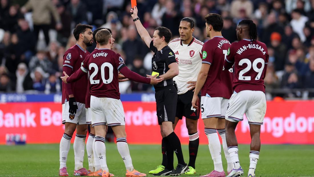 Paqueta Sees Red, Apologizes After Costly Dismissal in West Ham’s Loss to Liverpool.