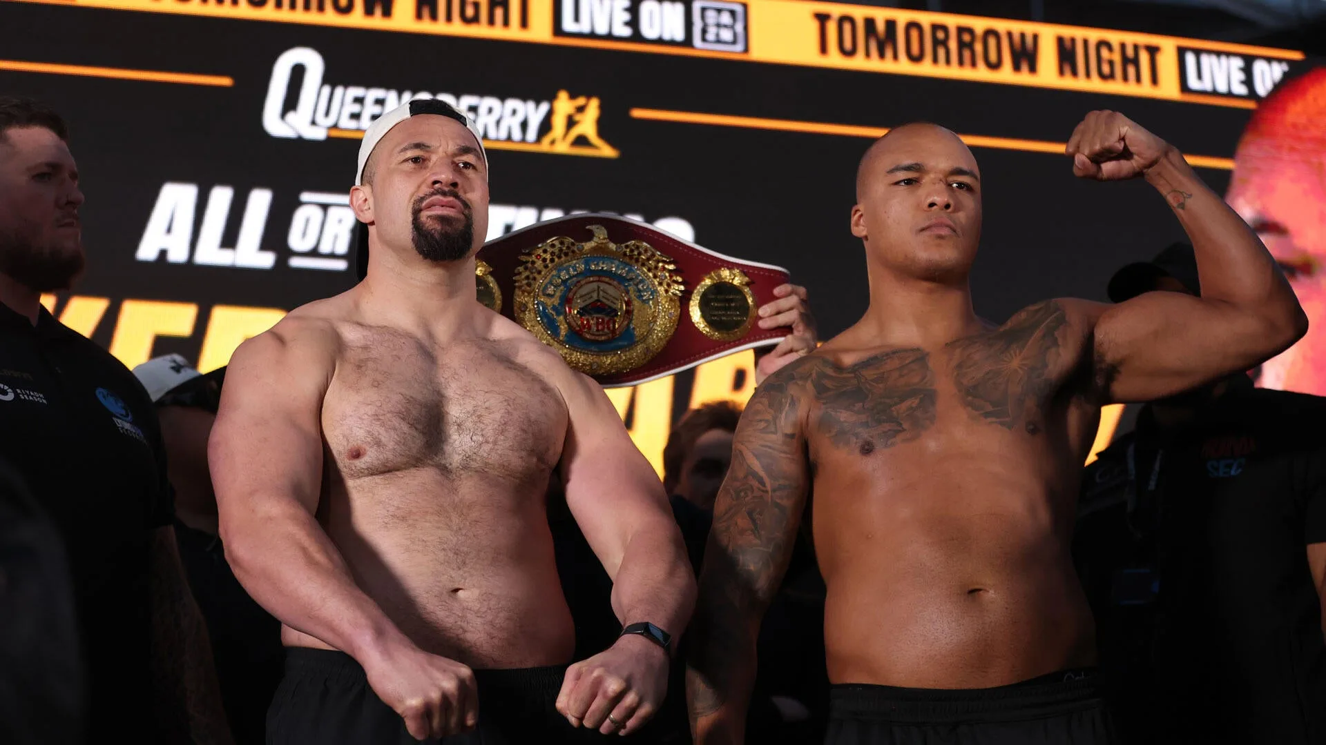Parker and Wardley Clash in High-Stakes Heavyweight Showdown with World Title Implications