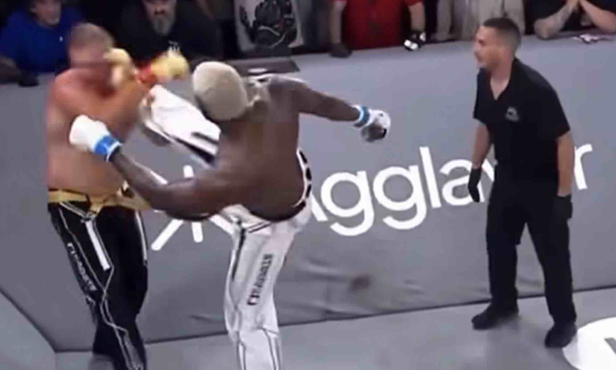 Sam Alvey Stands by Referee Amidst Controversy Following Brutal Karate Combat Knockout Loss to Robelis Despaigne