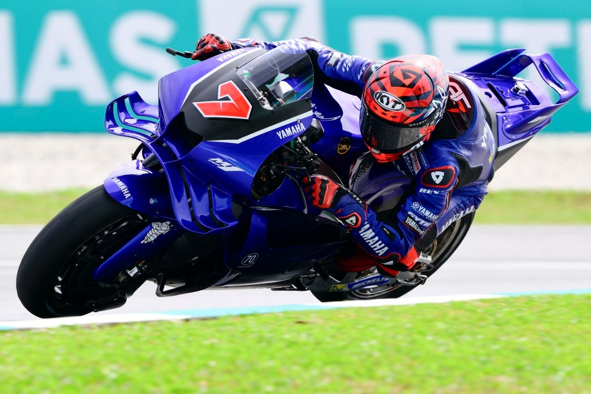 Yamaha Debuts Upgraded Chassis for V4 MotoGP Prototype at Valencia Finale
