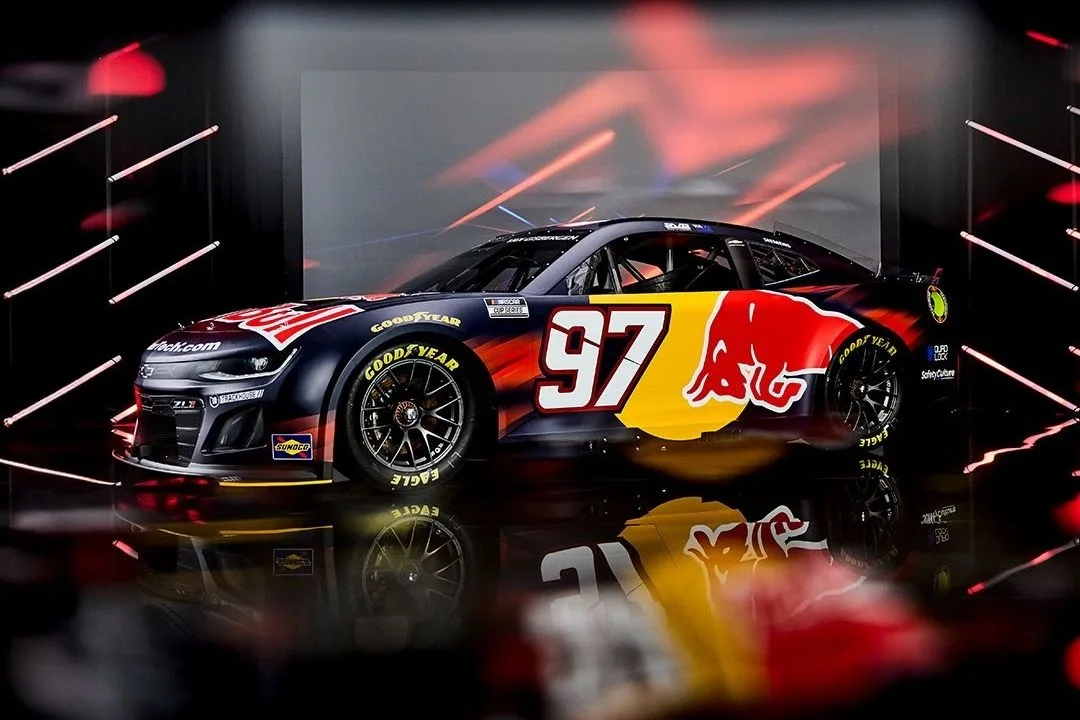 Shane van Gisbergen’s iconic No. 97 Red Bull livery unveiled for 2026 NASCAR Cup Series campaign