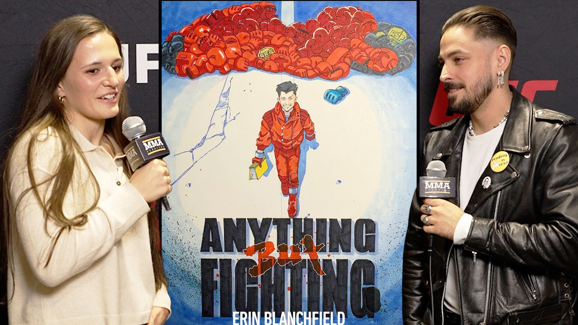 UFC Flyweight Contender Erin Blanchfield Engages in Candid Off-Octagon Discussion