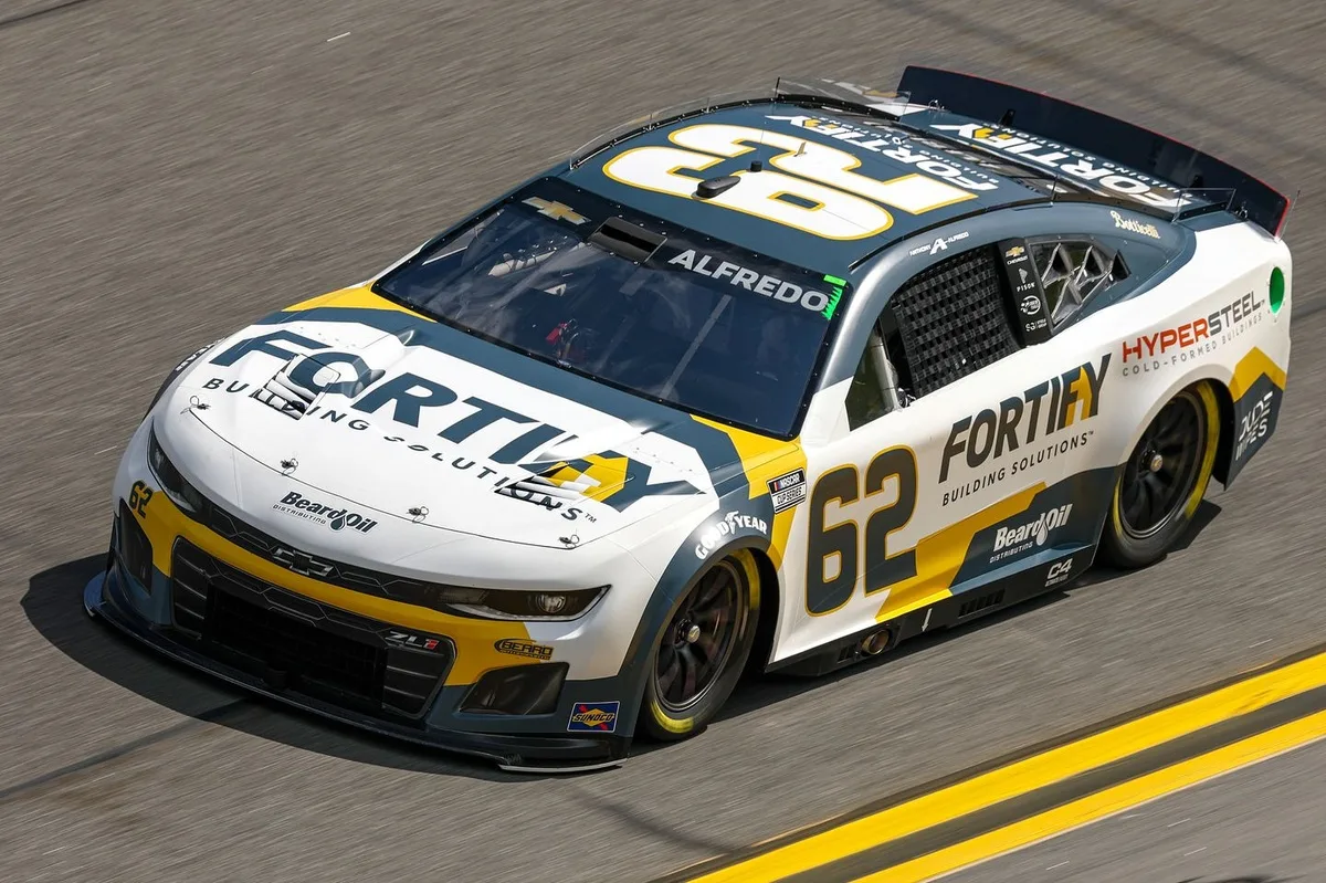 Beard Motorsports Gears Up for Daytona 500 with Anthony Alfredo and DUDE Wipes Sponsorship