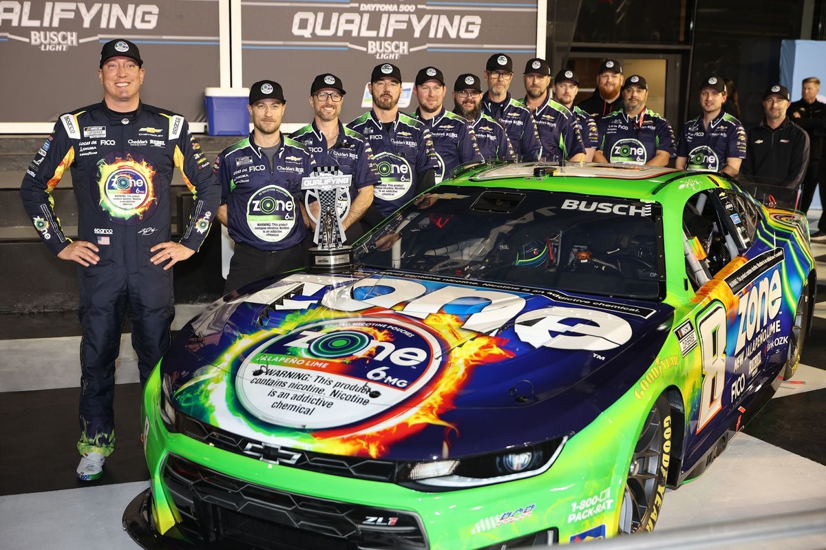 Kyle Busch and Chase Briscoe Secure Front Row for the 2026 Daytona 500 as Full Starting Grid is Set