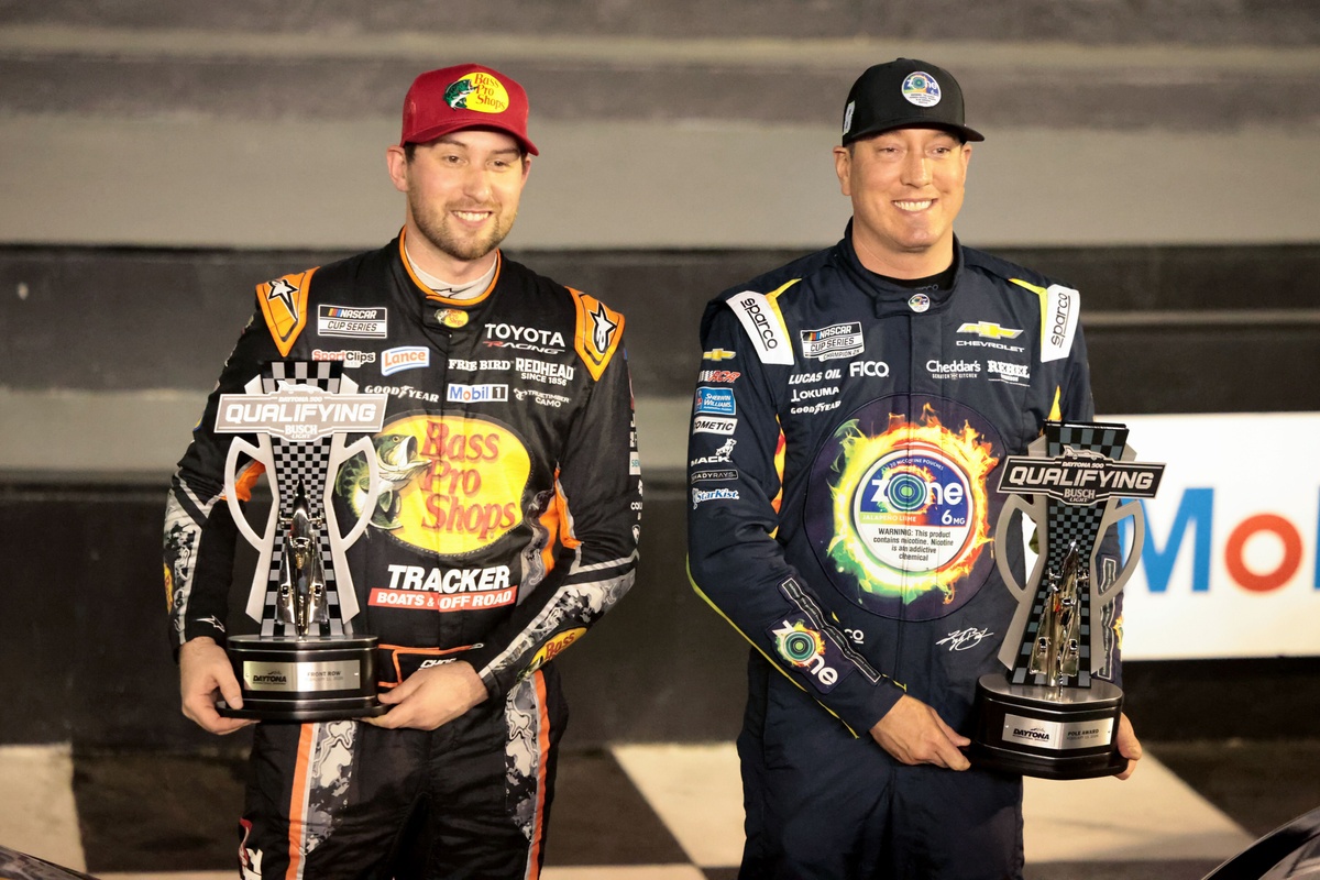 Kyle Busch Dominates Daytona 500 Qualifying, Sets the Stage for Intense Duel Races
