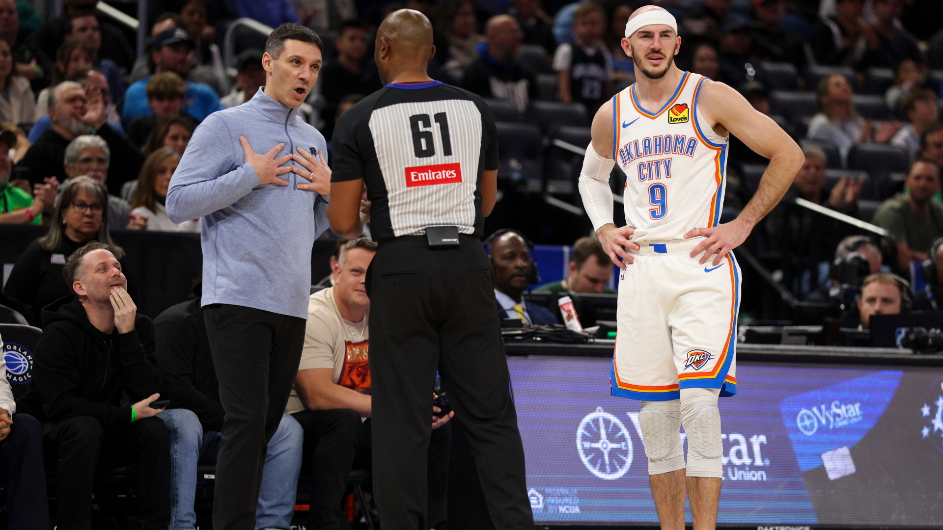 Alex Caruso’s Shoe Block Incident: A Technical Foul and an Unforgettable Moment in Thunder’s Victory