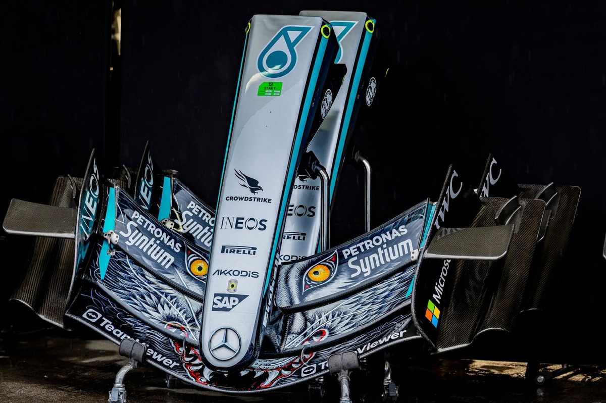 FIA Confirms Mercedes’ ‘Two-Phase’ Front Wing Operation a Hydraulic Malfunction, Not a Regulatory Exploit