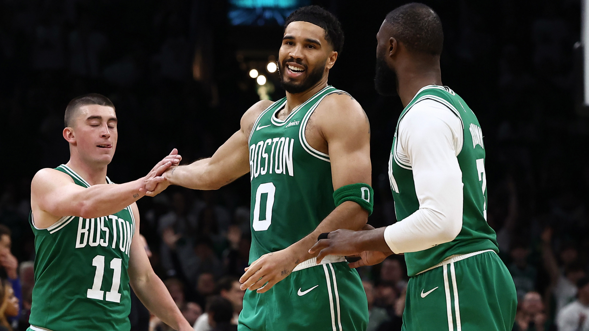 Jayson Tatum Defies Expectations with Near Triple-Double in Celtics’ Dominant Win Against Mavericks