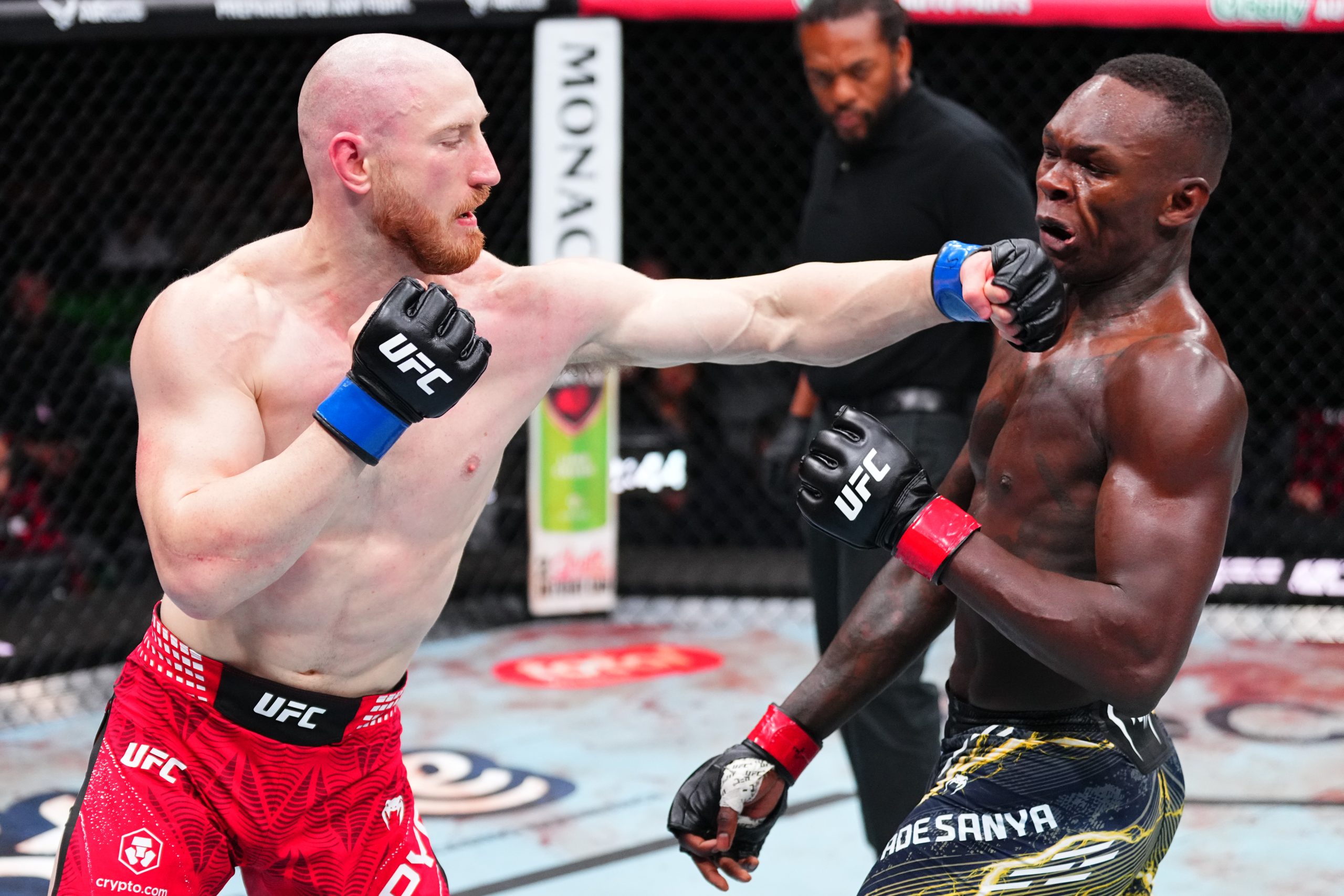 Pyfer Dominates Adesanya in Seattle Upset, Middleweight Division Shifts