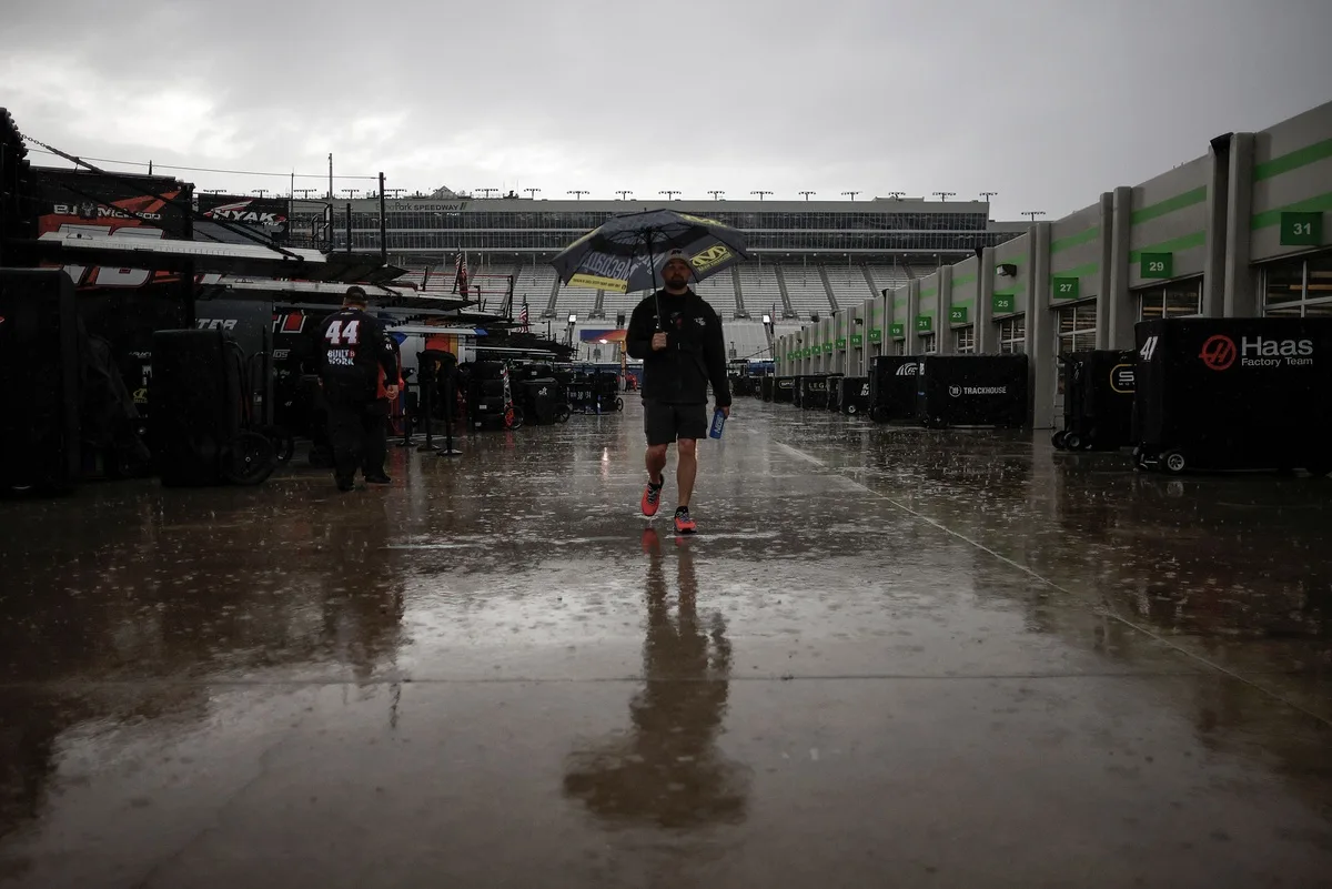 Reddick Awarded Atlanta Pole as Weather Halts NASCAR Cup Qualifying