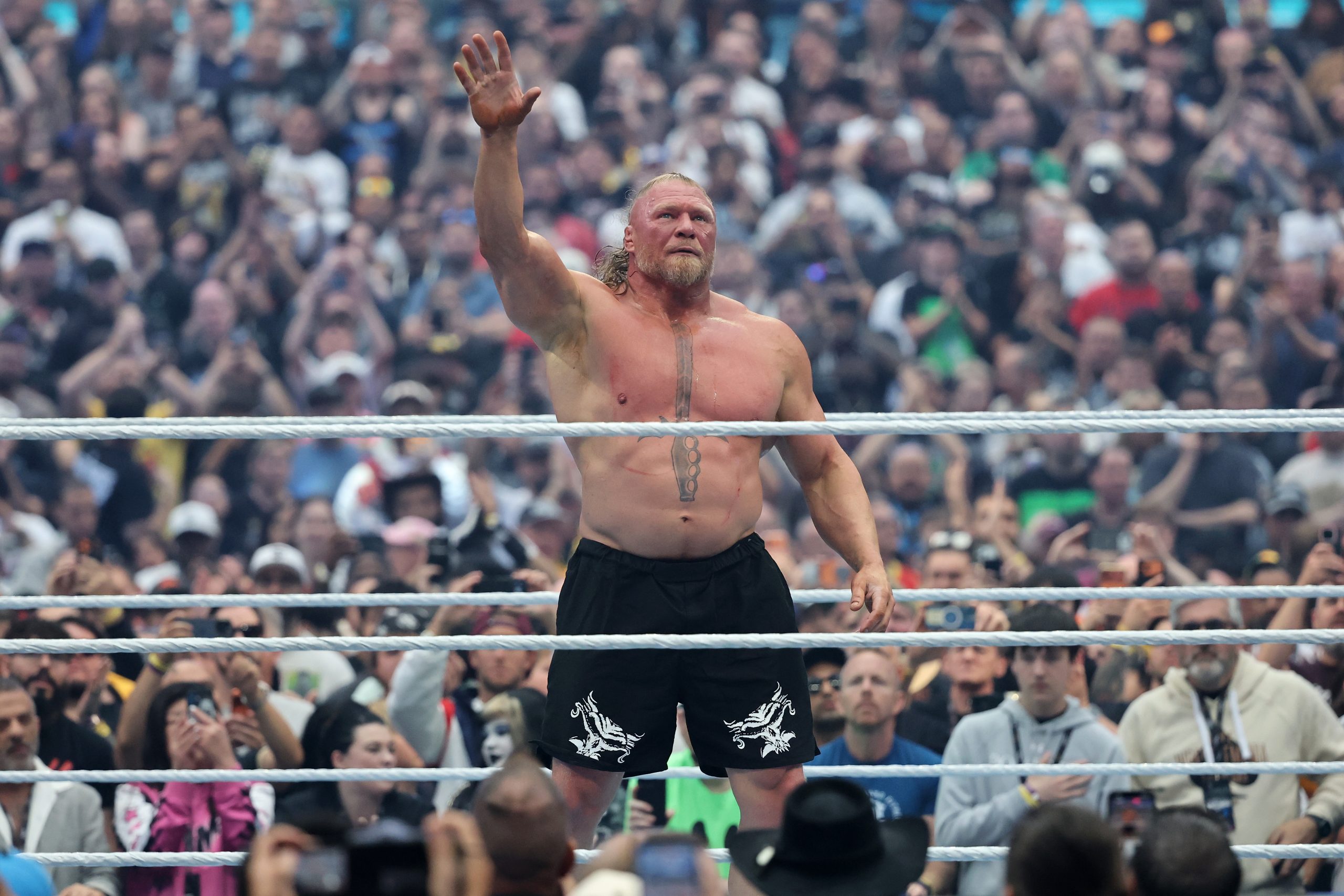 Brock Lesnar Concludes Storied Career with Emotional Farewell at WrestleMania 42