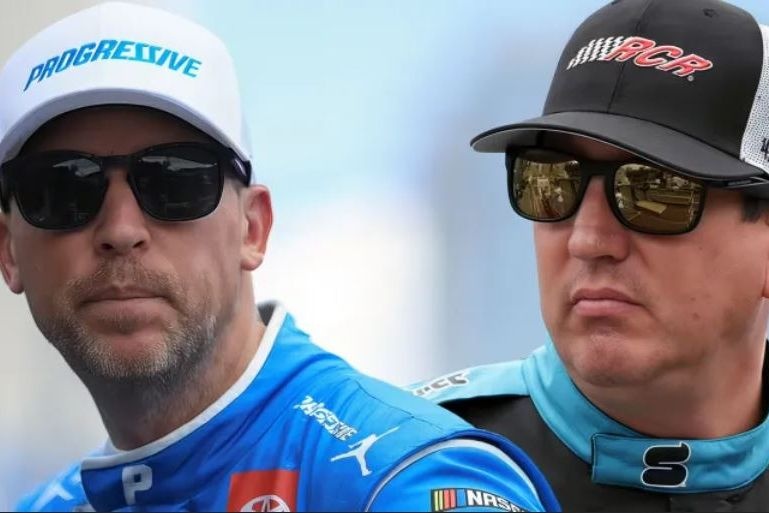 Denny Hamlin Expresses Bewilderment Over Kyle Busch’s Decline, Questions Legacy