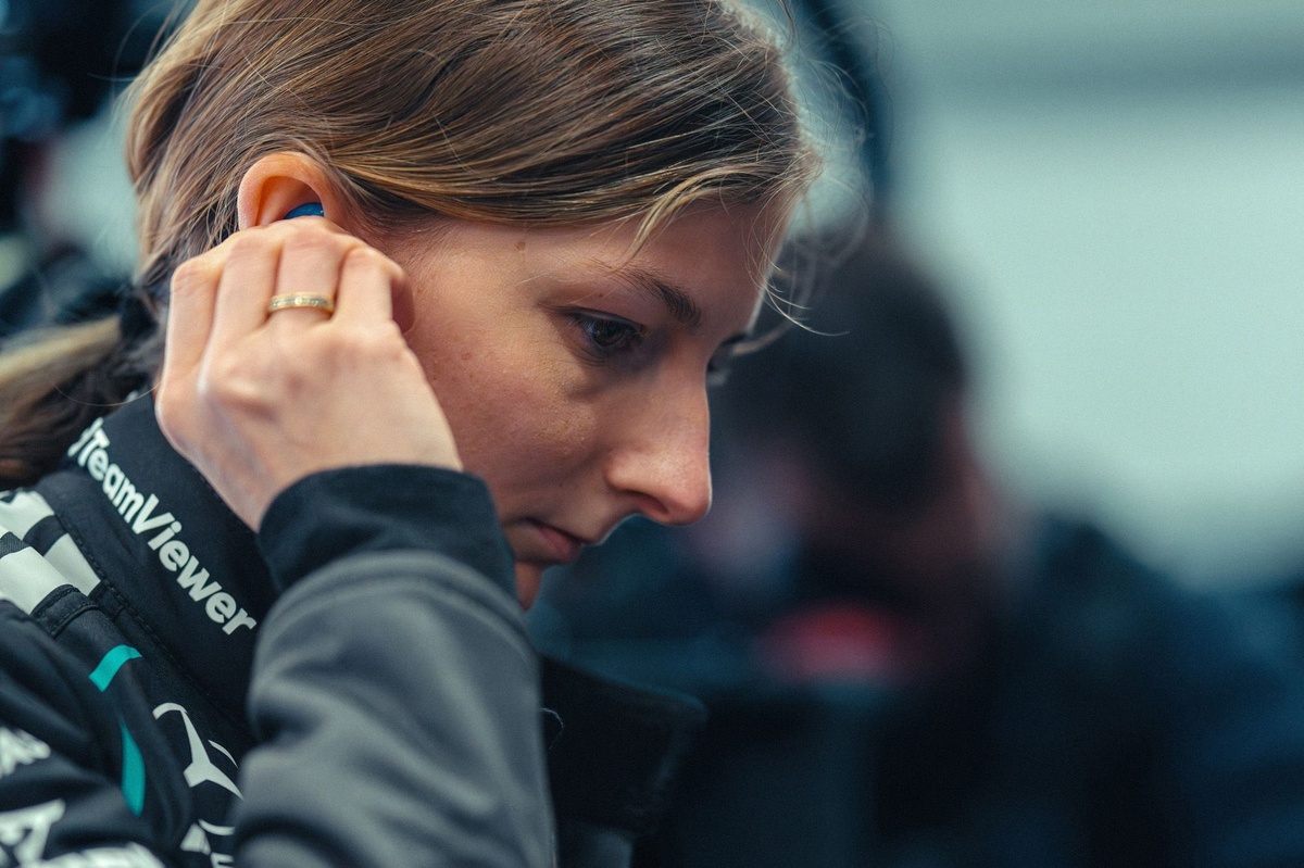 Doriane Pin Achieves Milestone with Maiden Mercedes-AMG F1 Test at Silverstone