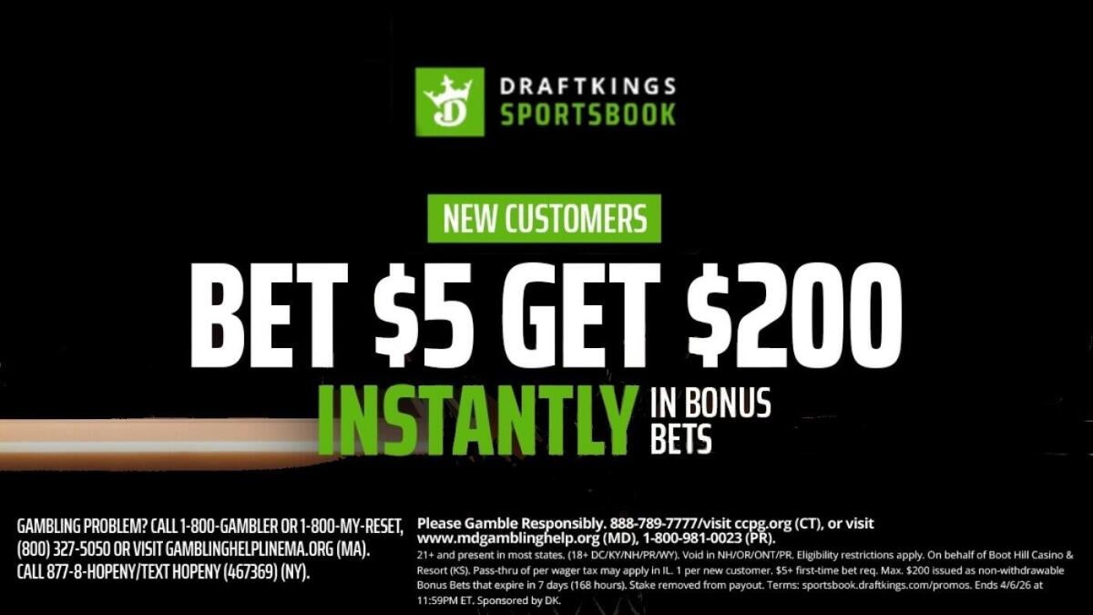 DraftKings Unveils $200 Bonus Bet Opportunity for Sunday’s High-Stakes NBA and MLB Action