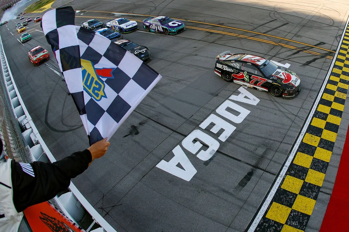 Hocevar Scores Breakthrough NASCAR Cup Victory at Talladega Amidst Chaotic Superspeedway Battle