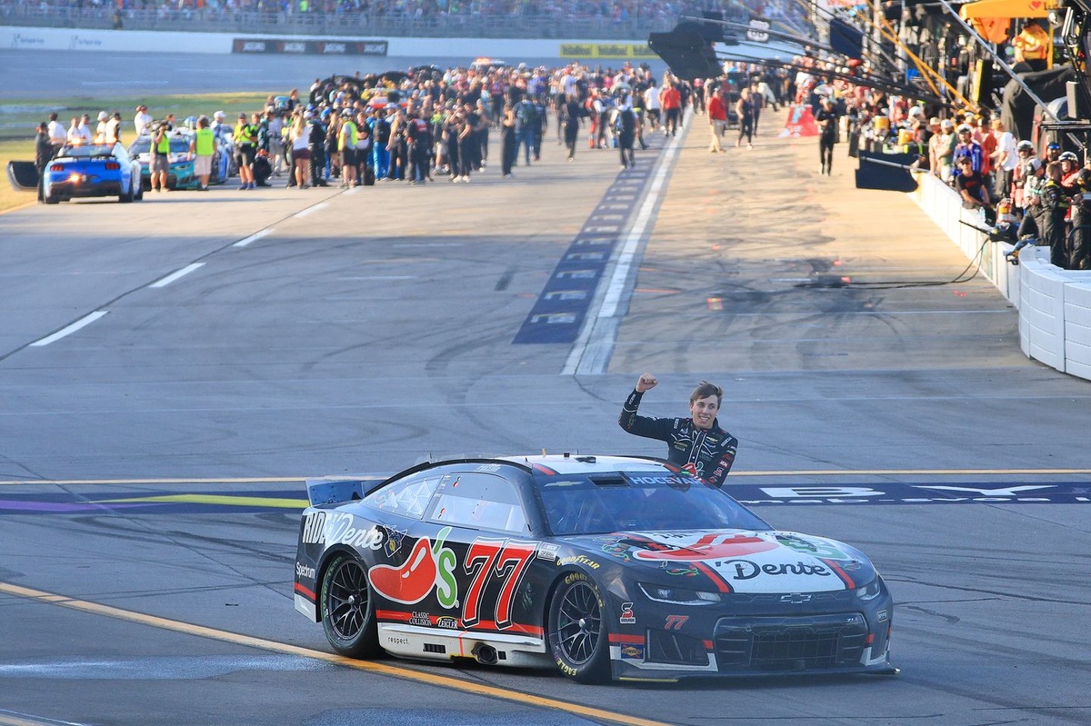Hocevar’s Audacious Talladega Triumph: A Celebration Etched in Motorport Lore