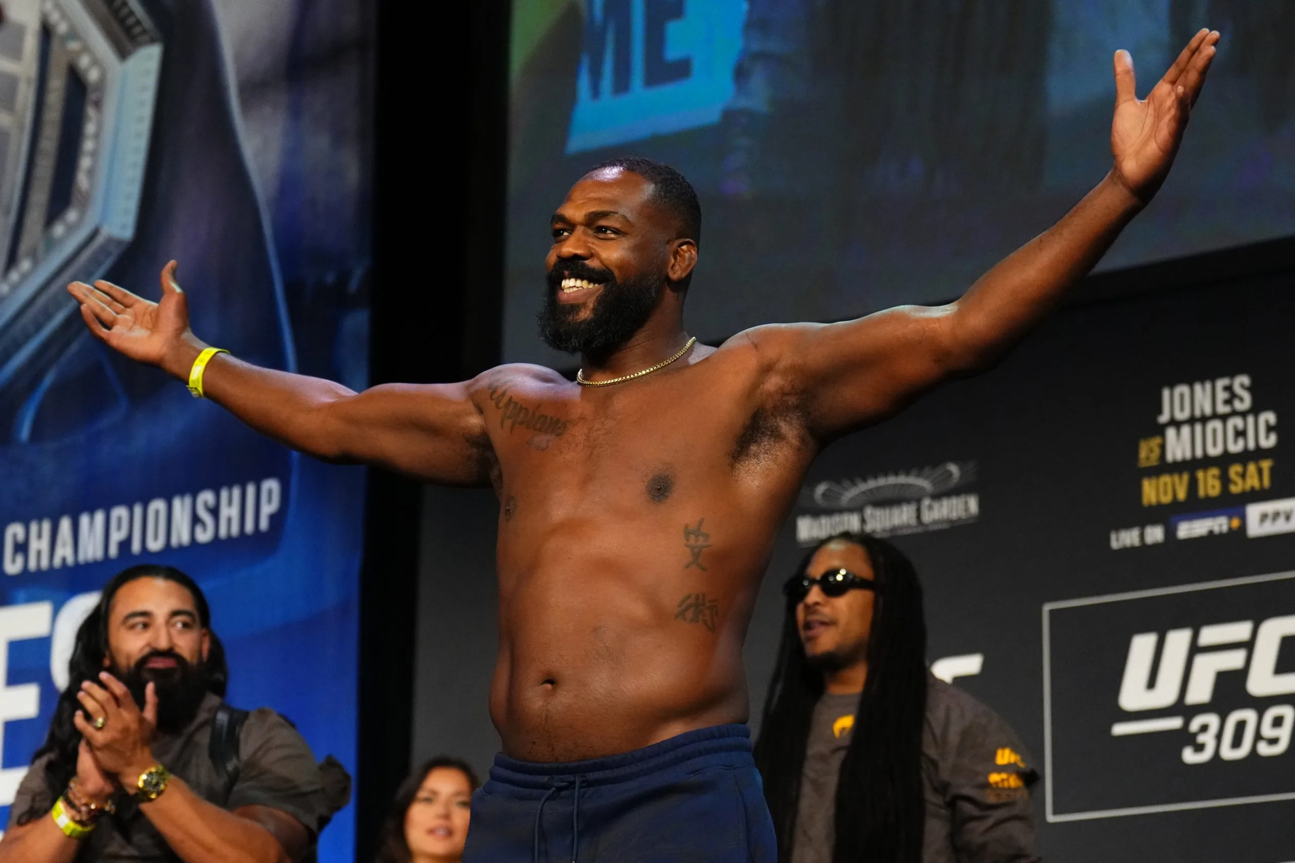 Kamaru Usman Ignites Debate, Jon Jones Responds to Brock Lesnar Wrestling Prediction