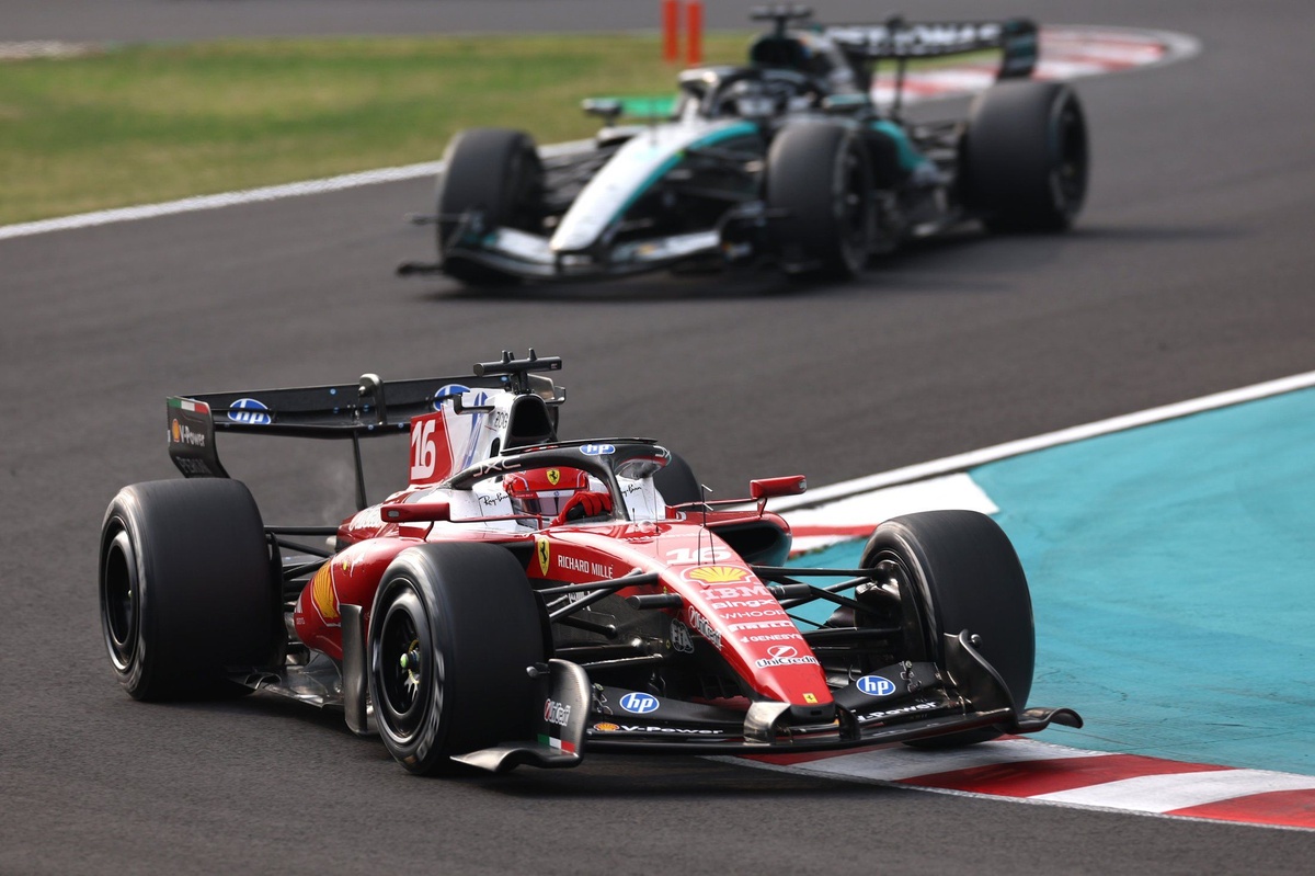Leclerc’s Strategic Energy Management Clinches Japan Podium for Ferrari in Tense Mercedes Battle
