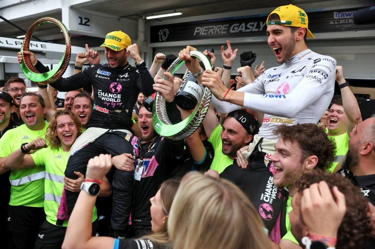 Brazilian Grand Prix Double Podium Provides Fitting End to Ocon’s Alpine Journey