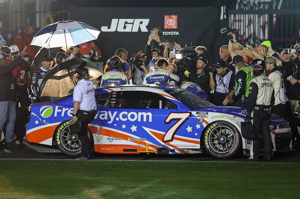 Daniel Suarez Captures Coveted Coca-Cola 600 Crown in Dramatic Rain-Shortened Thriller