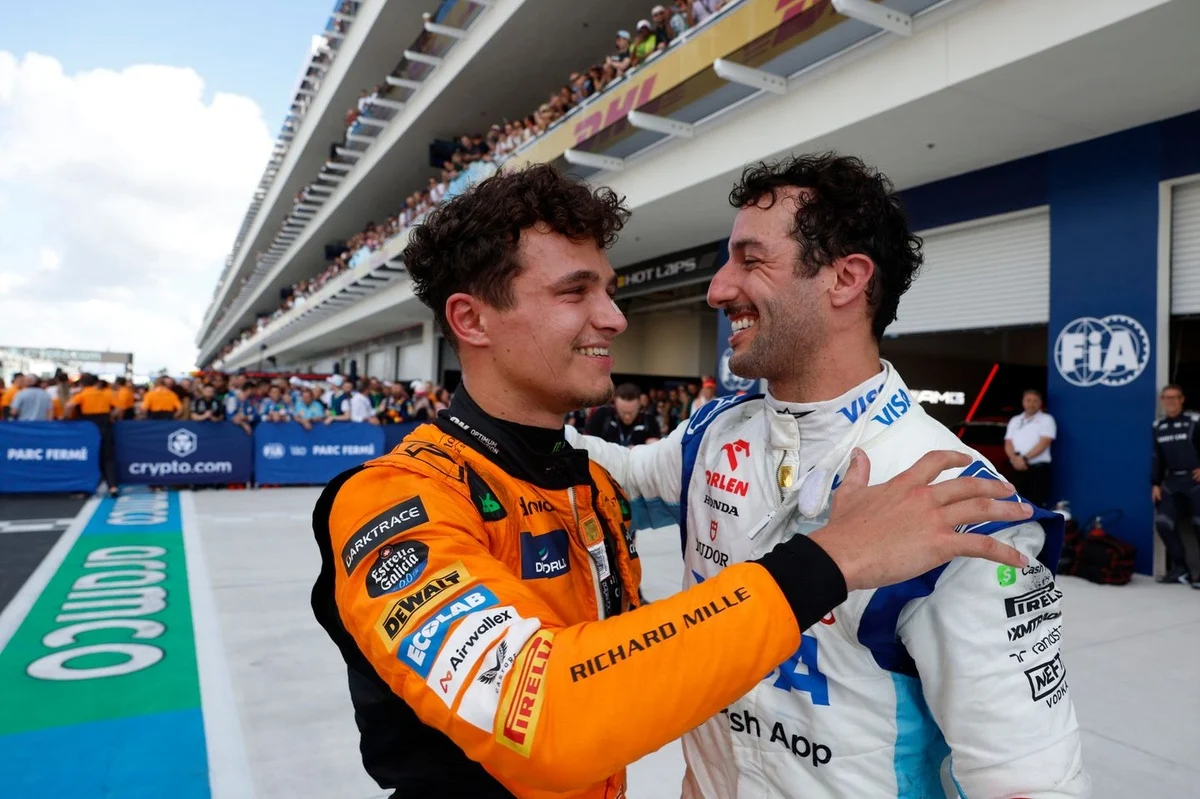 From Montreal Misfortune to Indianapolis Camaraderie: Lando Norris Joins Daniel Ricciardo for Indy 500 Festivities